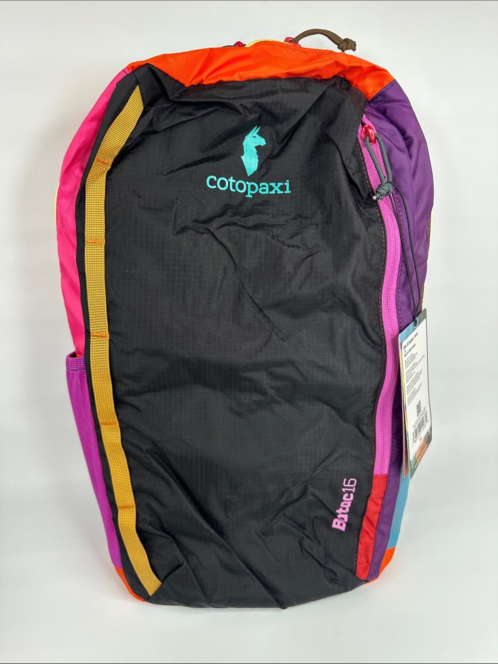 Cotopaxi Batac Del Día 16L Backpack One-of-a-Kind Multicolor Lightweight Daypack